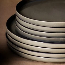 Service 4 assiettes plates Greeny