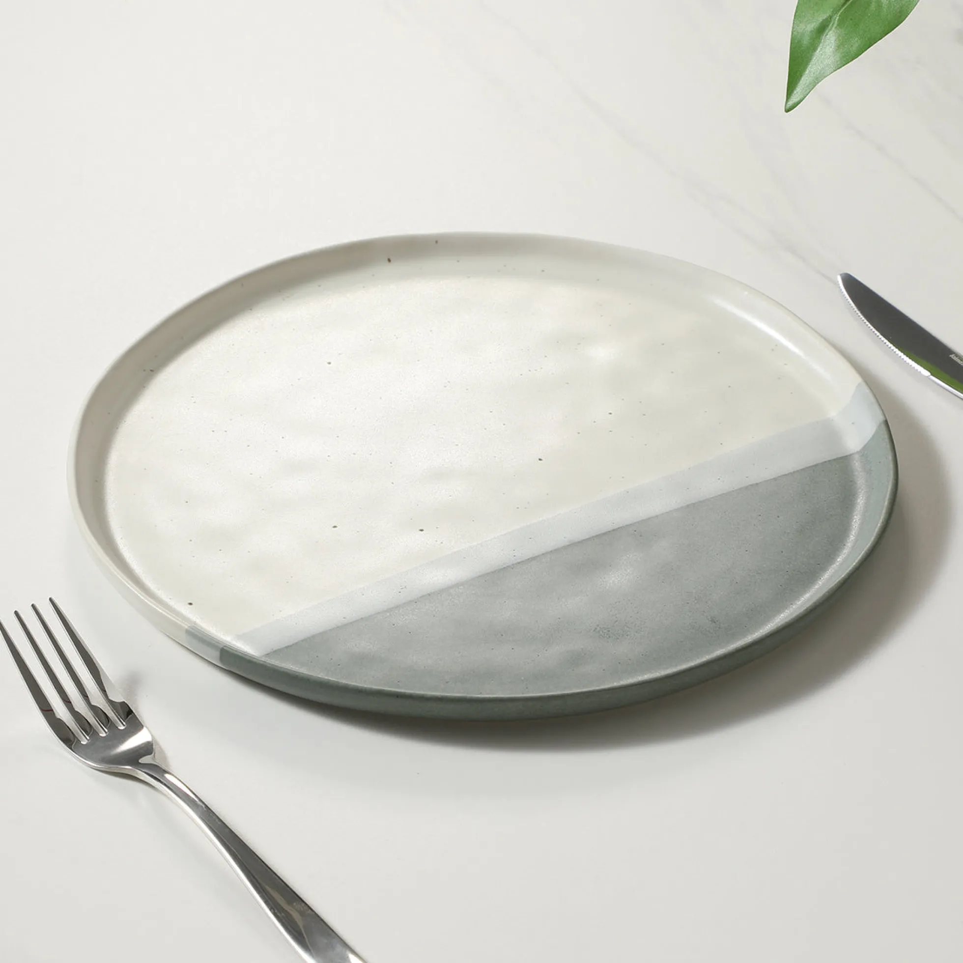 Service 4 assiettes plates Matty