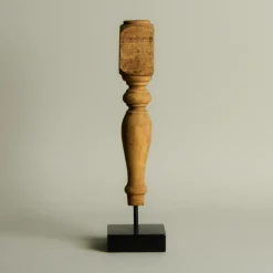 Statue en Bois sur Pied