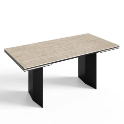 Table à manger extensible Rose