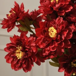 Tige de Dahlia 3 fleurs 63 cm