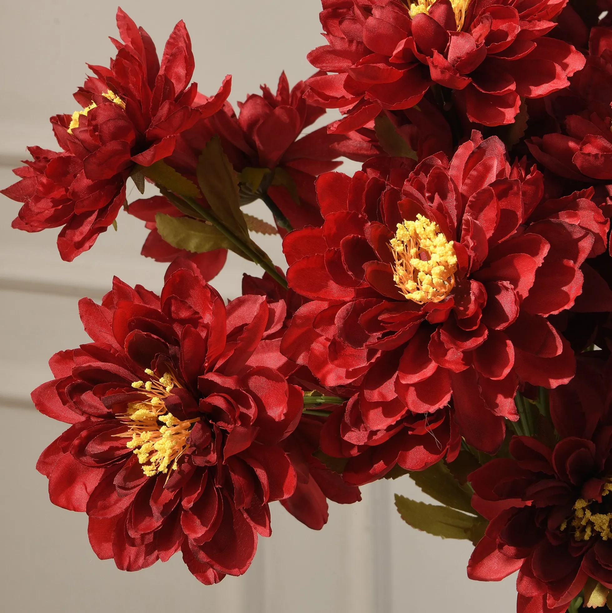 Tige de Dahlia 3 fleurs 63 cm