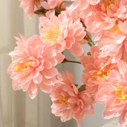 Tige de Dahlia 3 fleurs 63 cm
