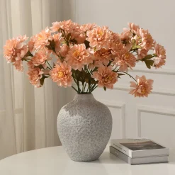 Tige de Dahlia 3 fleurs 63 cm