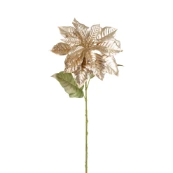 Tige de Poinsettia Pailletée