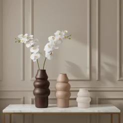 Vase en verre Chrysalide 21 cm
