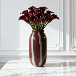 Vase en verre Lattea 33 cm