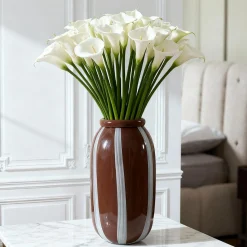 Vase en verre Lattea 33 cm