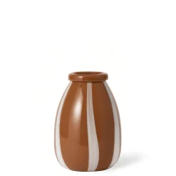 Vase en verre Lattea 26 cm
