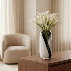 Vase en verre soufflé Alaska 37 cm