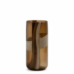 Vase en verre soufflé Linéa 30 cm