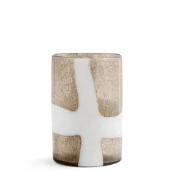 Vase en verre soufflé moucheté Mirage 29 cm