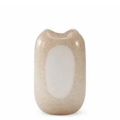 Vase en verre soufflé Opale 32 cm