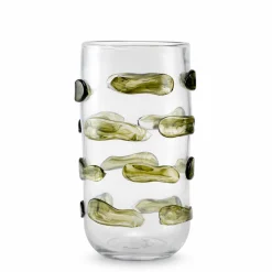 Vase en verre soufflé Vertone 38 cm