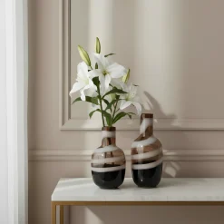 Vase en verre Spirale 32 cm
