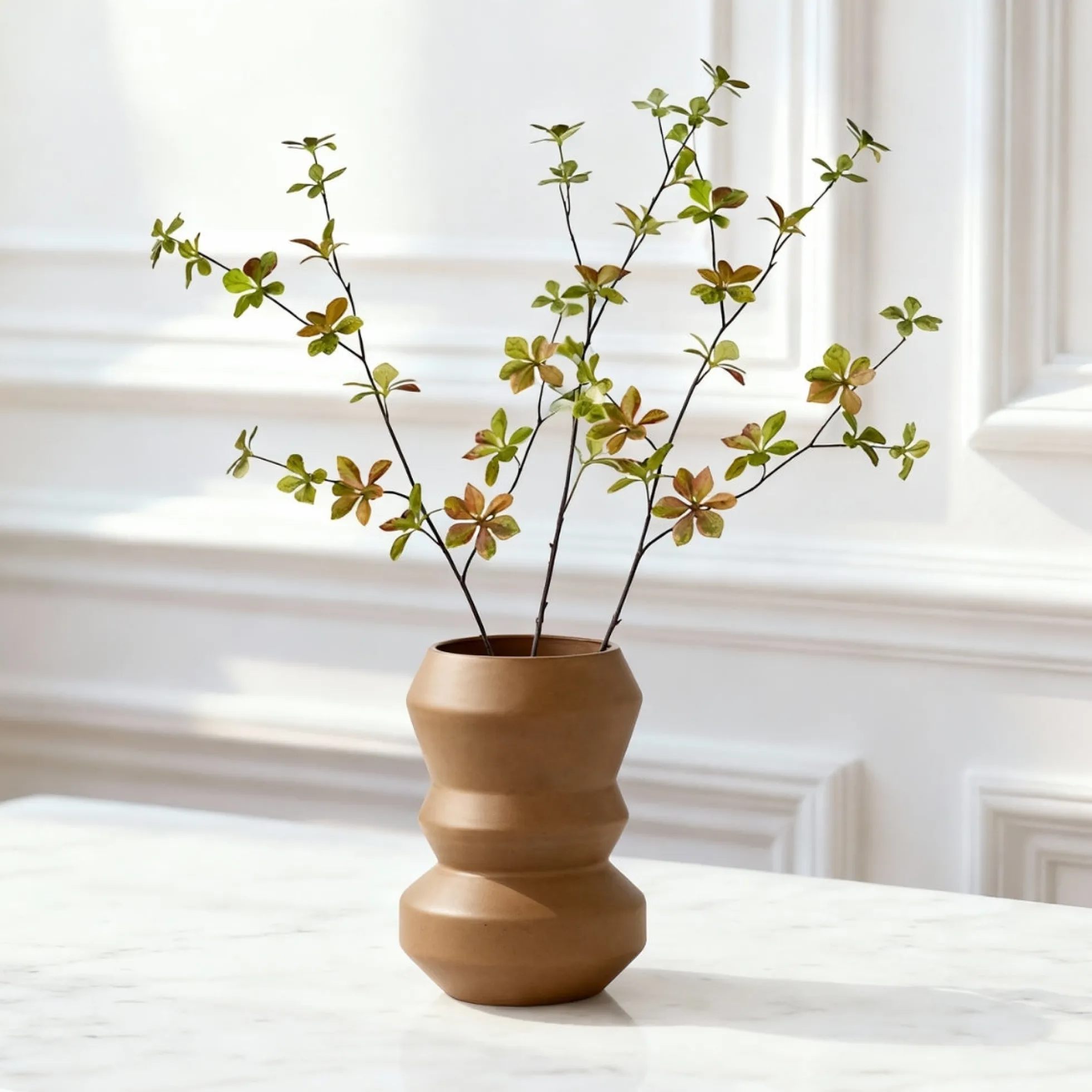 Vase en verre Totem 21 cm