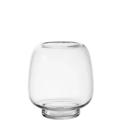 Vase transparent Bulbe