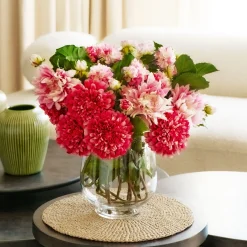 Vase transparent Bulbe